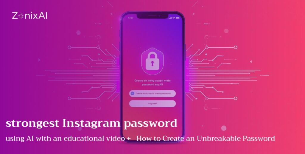 best and strongest Instagram password