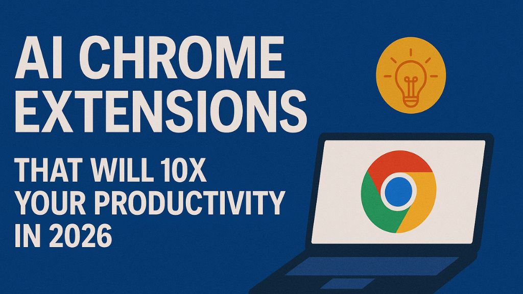 AI Chrome Extensions That Will 10x Your Productivity in 2026
