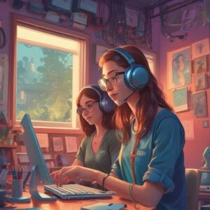 How Tech-Shy Teen Girls Use AI to Build Easy, Low-Stress Online Income Streams