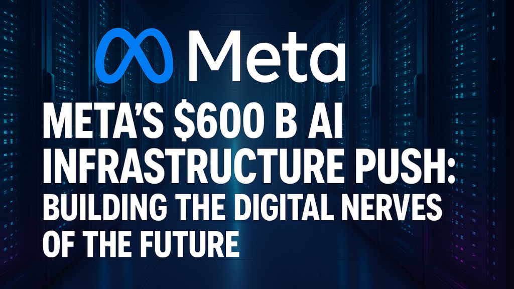Meta’s $600 B AI Infrastructure Push: Building the Digital Nerves of the Future