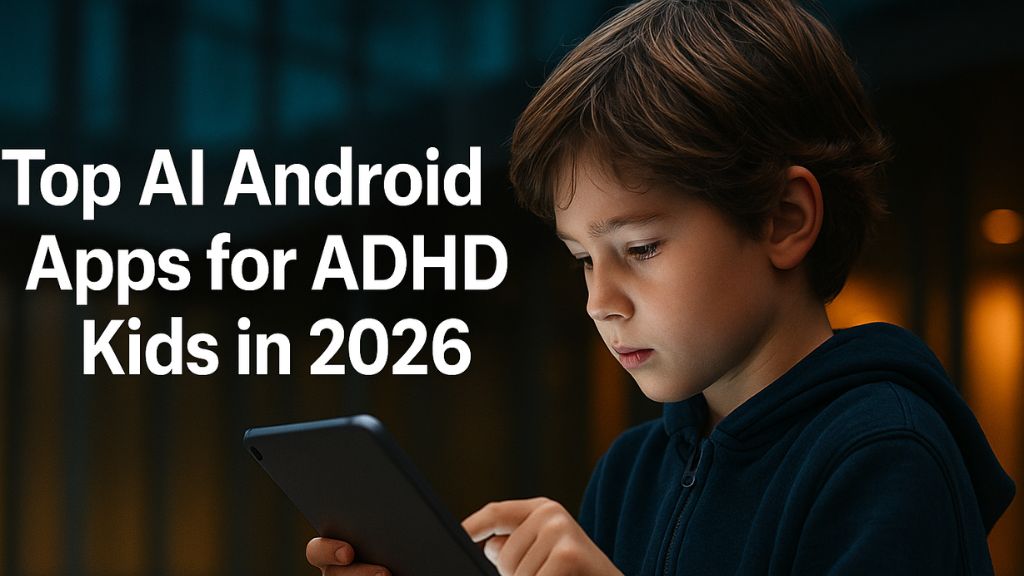 Top AI Android Apps for ADHD Kids in 2026: Focus Support, Behavior Tracking & Smart Learning Tools