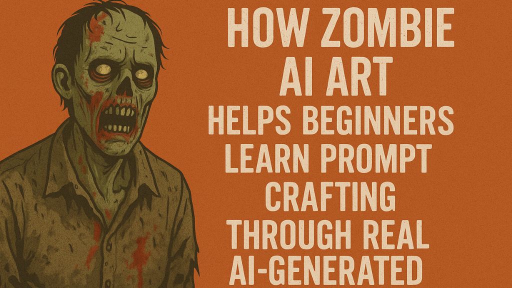 How Zombie AI Art Helps Beginners Learn Prompt Crafting Through Real AI-Generated Examples