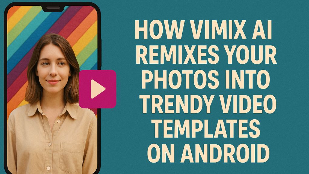 How Vimix AI Remixes Your Photos Into Trendy Video Templates on Android