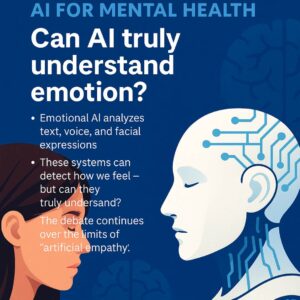 AI for Mental Health: Can Artificial Intelligence Truly Understand Emotion?