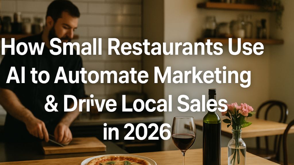 How Small Restaurants Use AI to Automate Marketing & Drive Local Sales in 2026