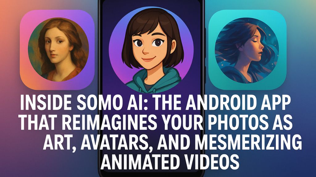 Inside Somo AI: The Android App That Reimagines Your Photos as Art, Avatars, and Mesmerizing Animated Videos