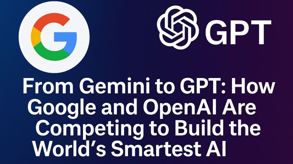 From Gemini to GPT: How Google and OpenAI Are Competing to Build the World’s Smartest AI