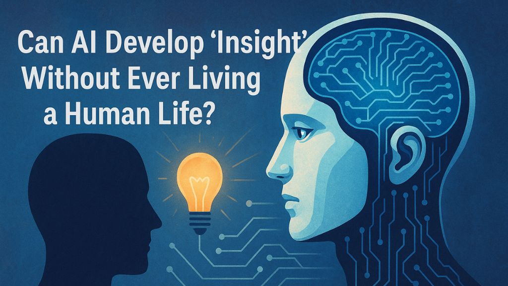 Can AI Develop ‘Insight’ Without Ever Living a Human Life?