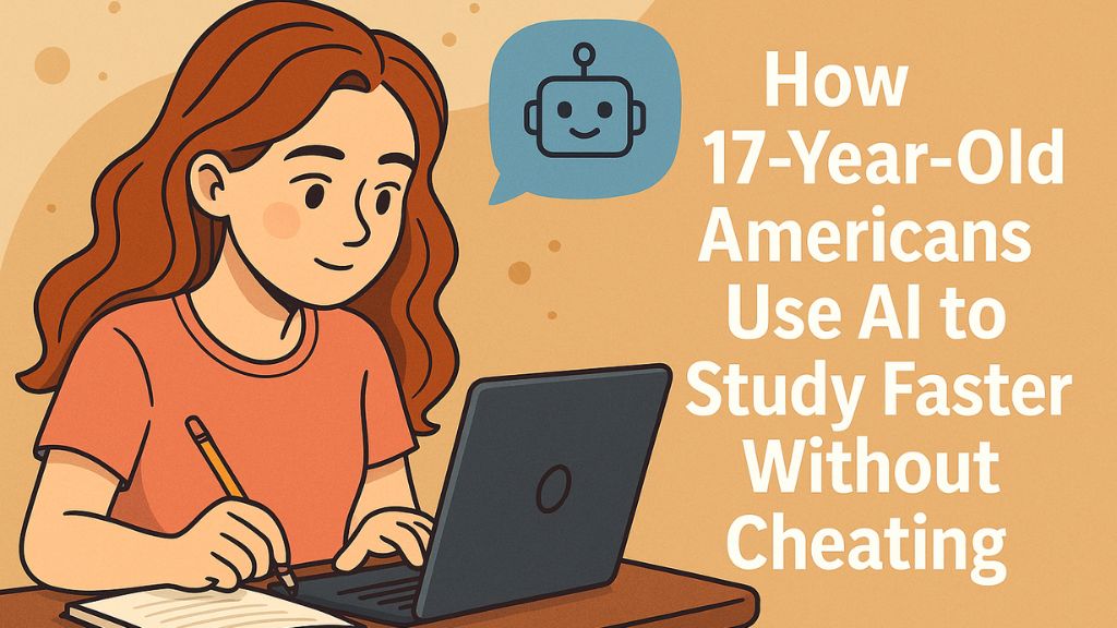How 17-Year-Old Americans Use AI to Study Faster Without Cheating