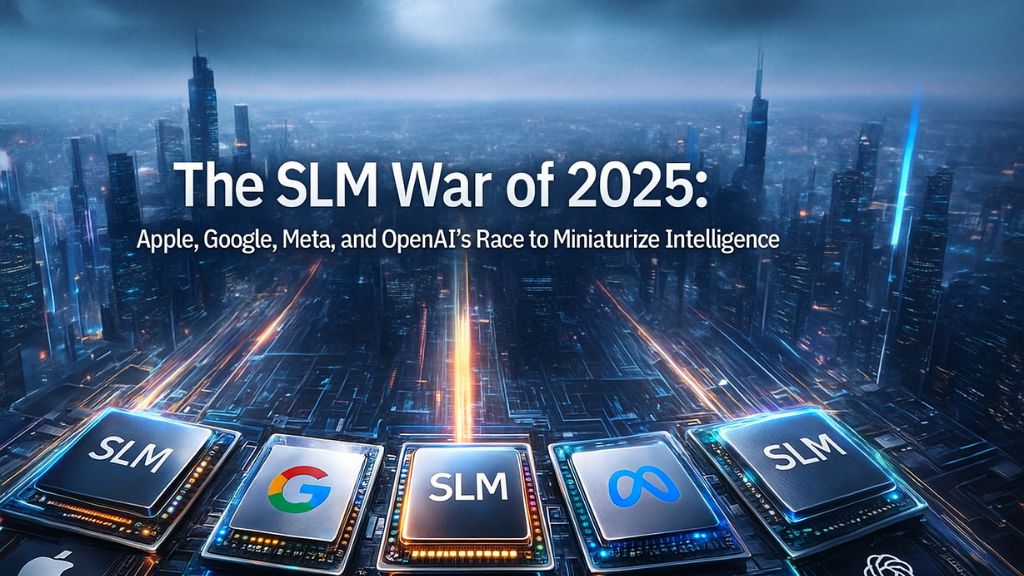 The SLM War of 2025: Apple, Google, Meta and OpenAI’s Race to Miniaturize Intelligence
