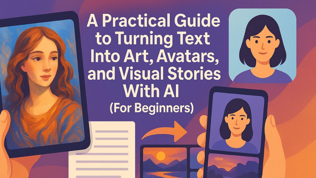 A Practical Guide to Turning Text Into Art, Avatars, and Visual Stories With AI (For Beginners)
