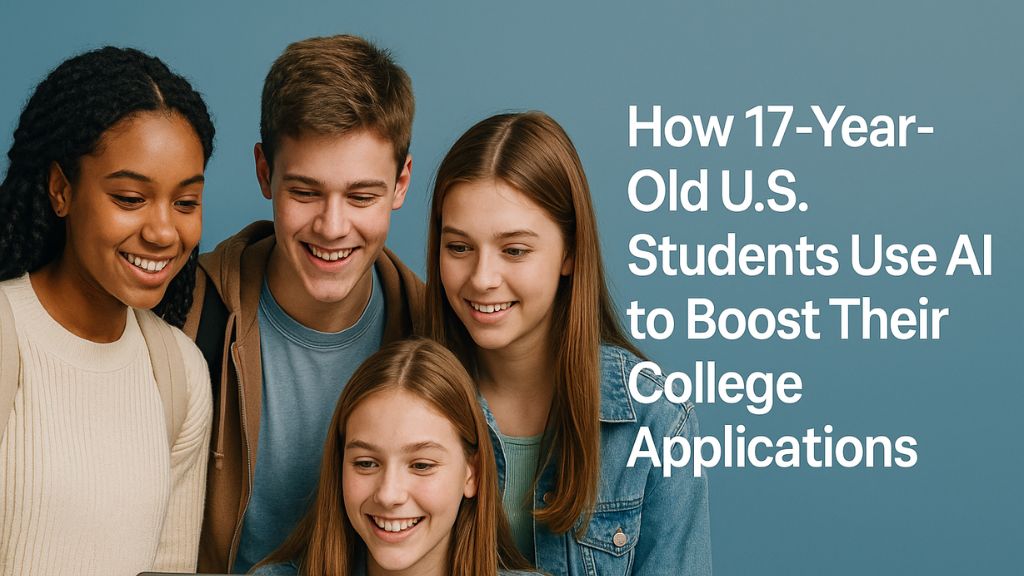 How 17-Year-Old U.S. Students Use AI to Boost Their College Applications