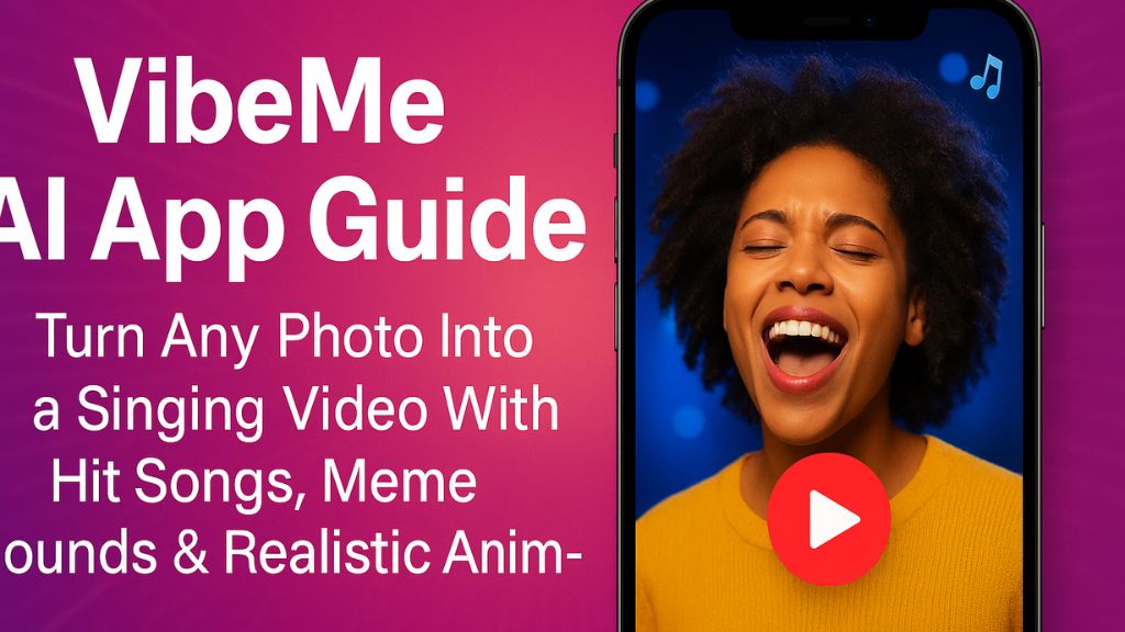 VibeMe AI App Guide: Turn Any Photo Into a Singing Video With Hit Songs, Meme Sounds & Realistic Animation