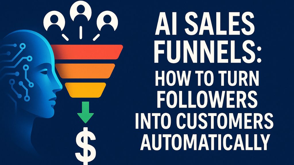 AI Sales Funnels: How to Turn Followers into Customers Automatically