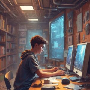 How Shy 13-Year-Old Teens Can Make Money Using AI Without Showing Their Face Online