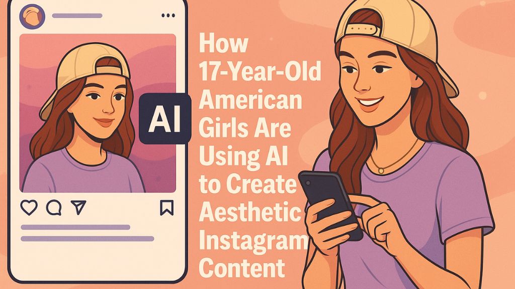 How 17-Year-Old American Girls Are Using AI to Create Aesthetic Instagram Content