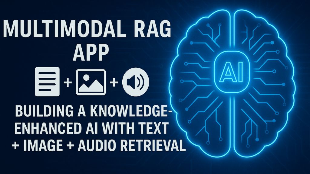 Multimodal RAG App: Building a Knowledge-Enhanced AI With Text + Image + Audio Retrieval