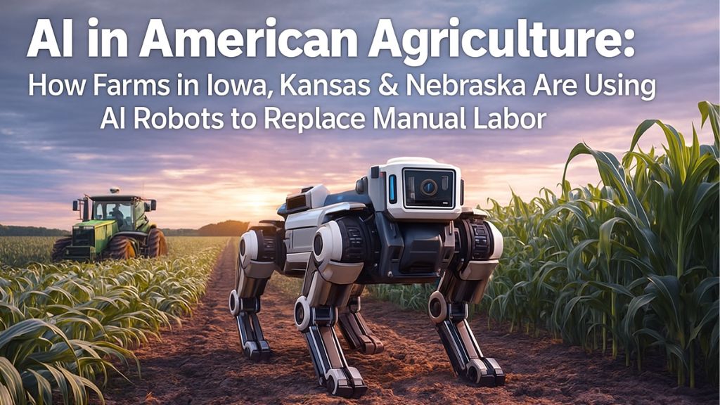 AI in American Agriculture: How Farms in Iowa, Kansas & Nebraska Are Using AI Robots to Replace Manual Labor
