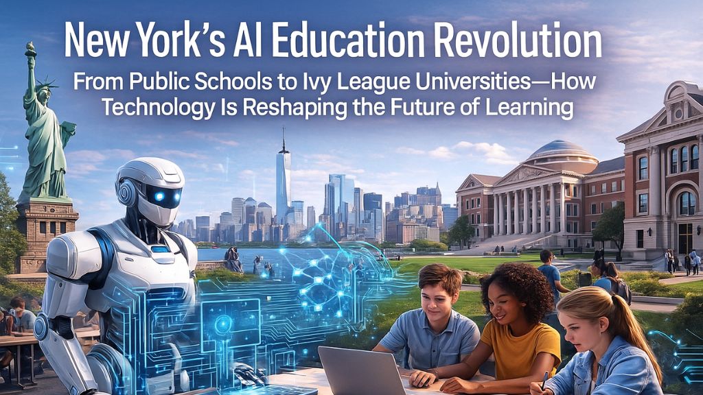 New York’s AI Education Revolution: From Public Schools to Ivy League Universities—How Technology Is Reshaping the Future of Learning