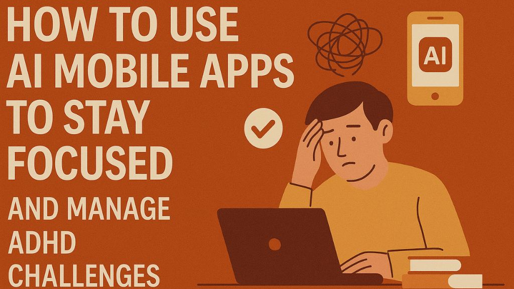 How to Use AI Mobile Apps to Stay Focused and Manage ADHD Challenges