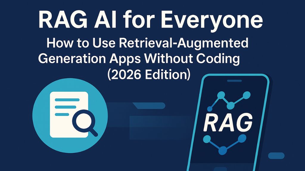 RAG AI for Everyone: How to Use Retrieval-Augmented Generation Apps Without Coding (2026 Edition)