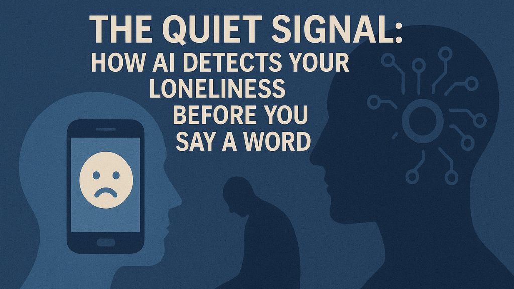 The Quiet Signal: How AI Detects Your Loneliness Before You Say a Word