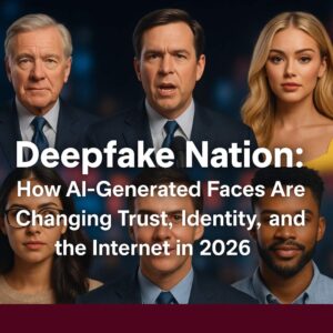Deepfake Nation: How AI-Generated Faces Are Changing Trust, Identity, and the Internet in 2026