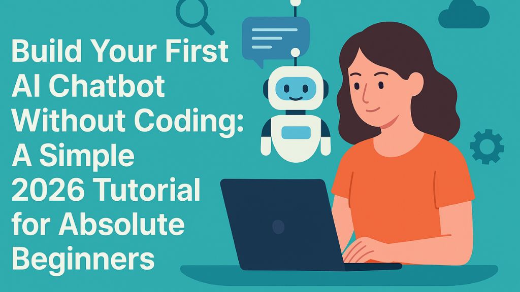 Build Your First AI Chatbot Without Coding: A Simple 2026 Tutorial for Absolute Beginners