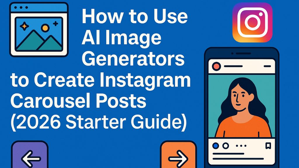 How to Use AI Image Generators to Create Instagram Carousel Posts (2026 Starter Guide)