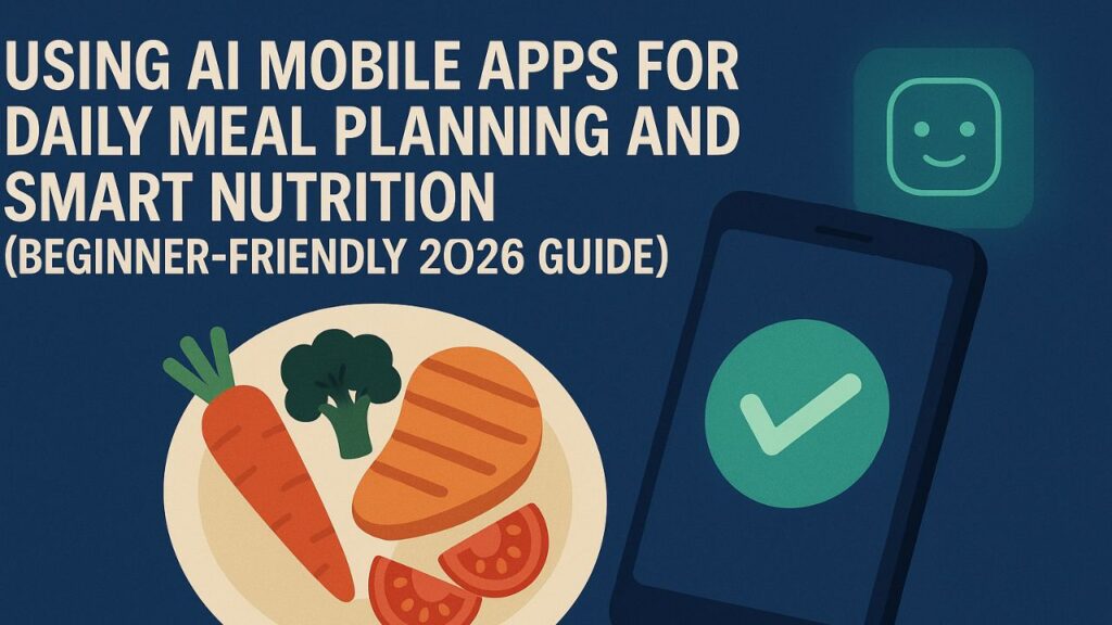 Using AI Mobile Apps for Daily Meal Planning and Smart Nutrition (Beginner-Friendly 2026 Guide)