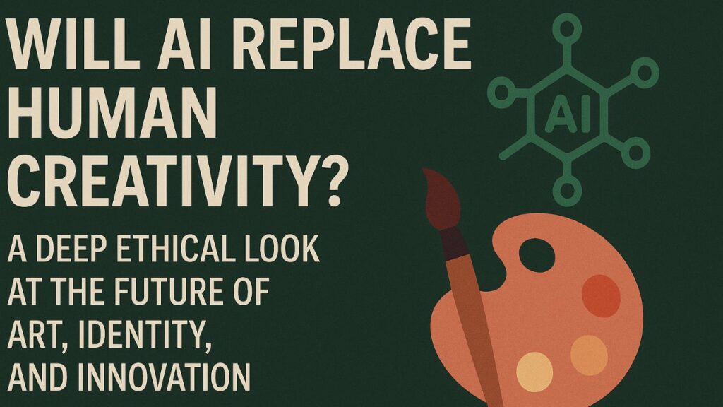 Explore whether AI will replace human creativity in this ethical 2026 guide. A deep look at art, identity, innovation, and the evolving future of human originality.