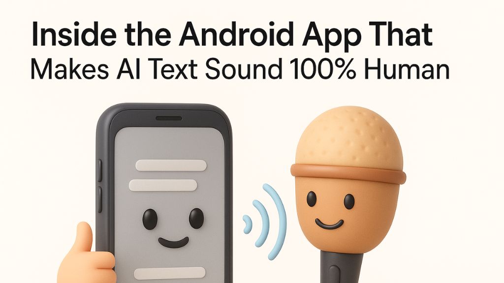 Inside the Android App That Makes AI Text Sound 100% Human