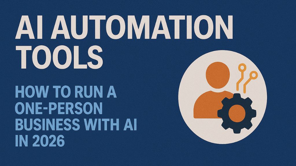 AI Automation Tools: How to Run a One-Person Business with AI in 2026