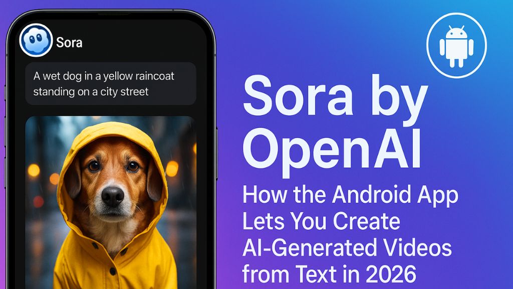 Sora by OpenAI: How the Android App Lets You Create AI-Generated Videos from Text in 2026