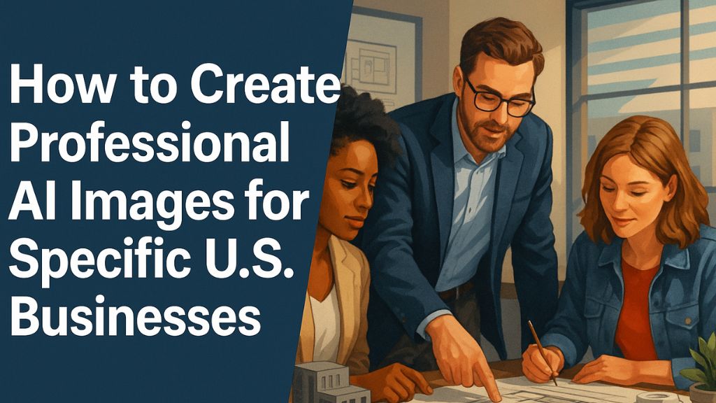 How to Create Professional AI Images for Specific U.S. Businesses — Complete Prompts and Real Examples