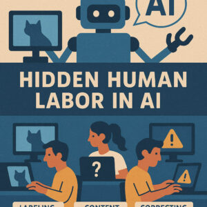 Invisible Labor Behind AI: Ethical Implications of Hidden Human Work in the Age of Automation