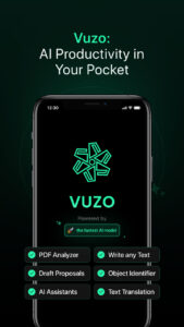 How Vuzo AI Delivers Professional-Grade Intelligence on Mobile: PDF Analyzer, Assistants, and GPT-4o Power