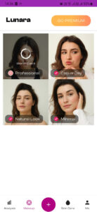 Lunara AI: Transform Your Look With Virtual Makeup, Skin Reports & AI Beauty Profiling