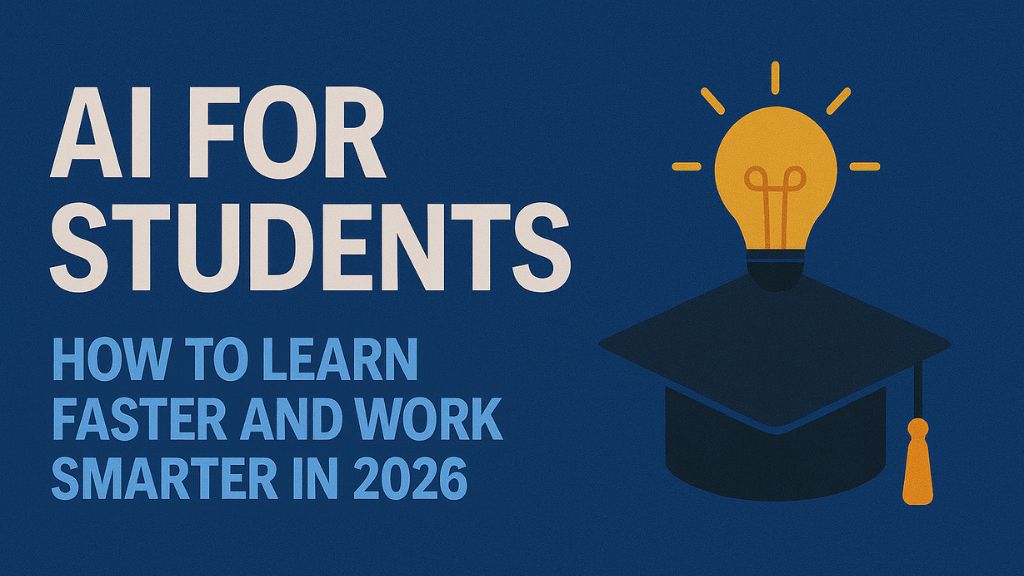 AI for Students: How to Learn Faster and Work Smarter in 2026